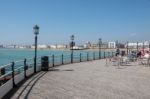 Worthing, West Sussex/uk - April 20 : View Of Worthing Pier In W Stock Photo