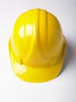 Yellow Hard Hat Stock Photo