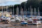 Ilfracombe, Devon/uk - October 19 : View Of Ilfracombe Harbour O Stock Photo