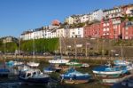 Brixham Harbour Stock Photo