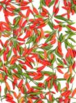 Green And Red Chili Pepper Stock Photo