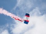 Royal Navy Parachute Team Stock Photo