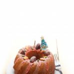 Christmas Cake Stock Photo