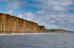 Jurassic Coastline At Lyme Regis Stock Photo