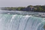 Beautiful Isolated Image With The Amazing Niagara Falls Canadian Side Stock Photo