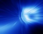 Blue Abstract Background Stock Photo