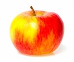 Whole Apple Stock Photo