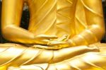 Buddhist Statue Hands Stock Photo