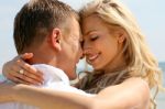 romantic Couple Making Love Stock Photo