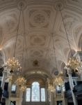 Interior View Of St Martin-in-the-fields Church  Trafalgar Squar Stock Photo