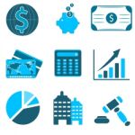 Business Icons Stock Photo