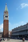 St Mark's Campanile Stock Photo