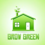 Green House Stock Photo