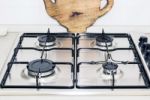 Kitchen Stove Top Stock Photo