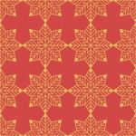 Seamless Geometric Christmas Pattern Stock Photo