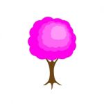 Pink Tree Stock Photo