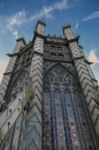 Octagon Tower At Ely Cathedral Stock Photo