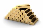 Gold Bullion Stock Photo