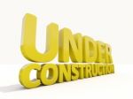 Under Construction Stock Photo