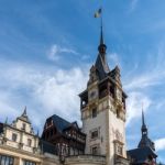 Sinaia, Wallachia/romania - September 21 : Exterior View Of Pele Stock Photo