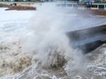 Brighton, Sussex/uk - February 15 : Brighton After The Storm In Stock Photo