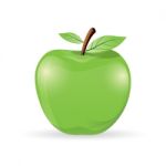 Natural Apple Stock Photo