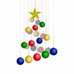 Hanging Christmas Bauble Stock Photo