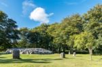 Balnuaran Of Clava Prehistoric Cemetery Stock Photo