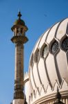 View Of The Royal Pavilion In Brighton Stock Photo