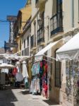 Ronda, Andalucia/spain - May 8 : Street Scene In Ronda Spain On Stock Photo