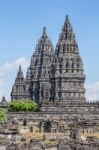 Prambanan In Java, Indonesia Stock Photo