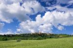 View Of Pienza Stock Photo