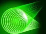 Green Coil Background Shows Shining And Tube
 Stock Photo