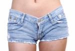 Short Jeans Stock Photo