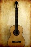 Classical Guitar Stock Photo