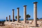 Temple Of Apollo Near Kourion Cyprus Stock Photo