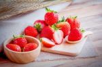 Fresh Strawberries Stock Photo