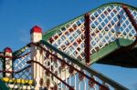 Deganwy Railway Bridge Stock Photo