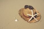 Beach Accessories Stock Photo