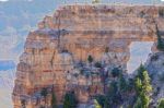 View At Angel Window In North Rim Of Grand Canyon Stock Photo