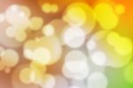 Colorful Bokeh Background (colorful Blurred Wallpaper) Stock Photo