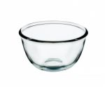 Empty Bowl Glass Isolated On The White Background Stock Photo