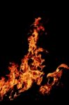 Fire Background Stock Photo