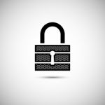 Lock Icon Stock Photo