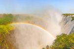 Victoria Falls In Zimbabwe Stock Photo