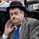 Oliver Hardy Lookalike Stock Photo