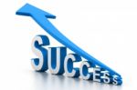 Success Graph Stock Photo