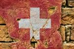 Grunge Flag Of Switzerland Stock Photo