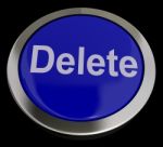 Delete Button Stock Photo