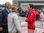 Red Arrows Pilots Entertaining The Crowds At Biggin Hill Stock Photo